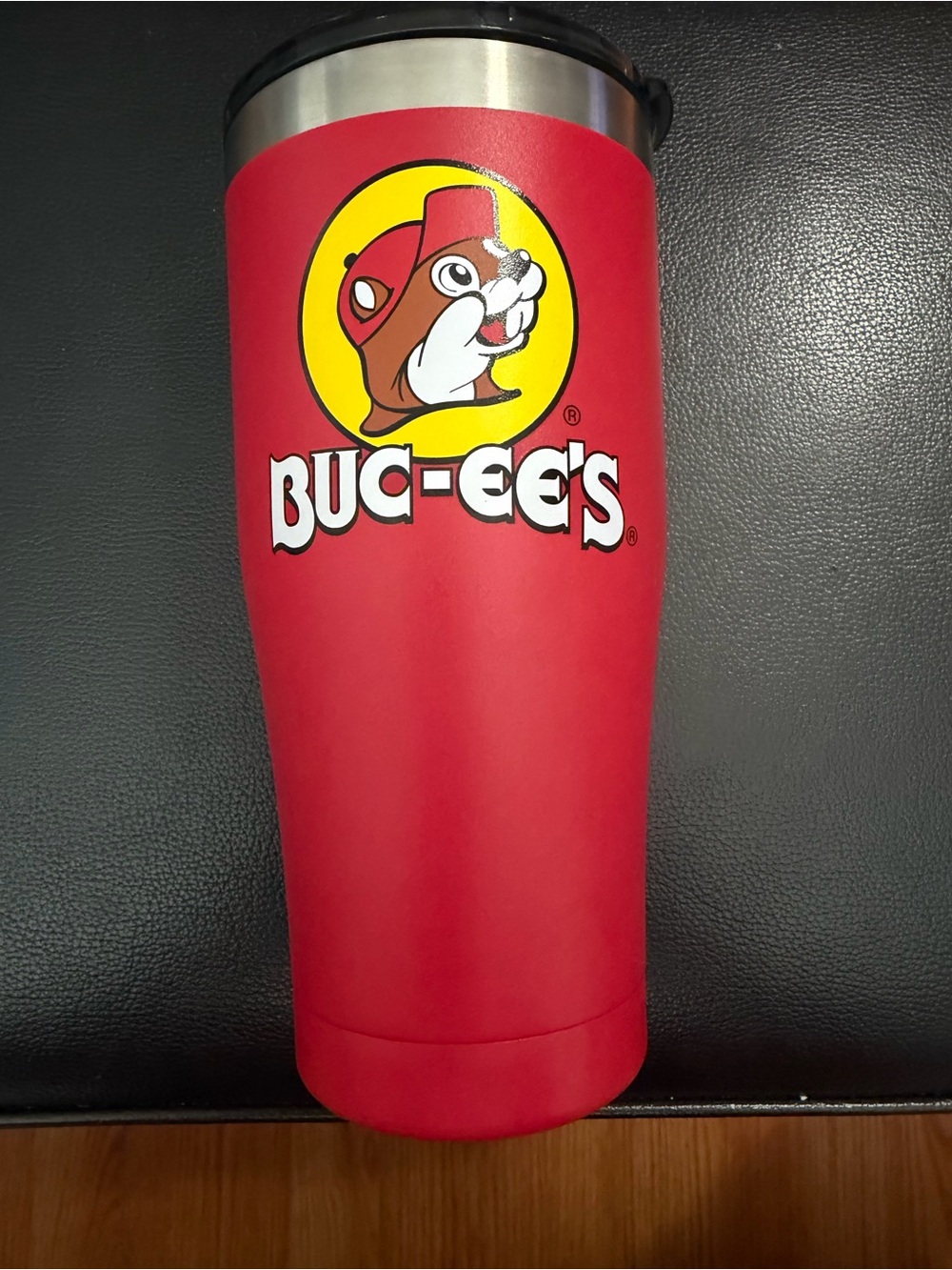 Buc-ee's Red Logo Travel Tumbler
